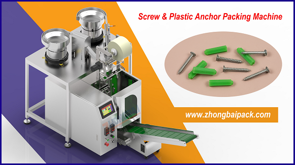 Screw and Wall Plug Pouch Packing Machine