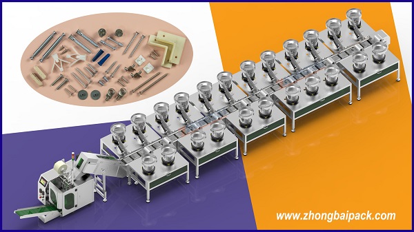 Furniture Accessories Kit Hardware Packing Machine Line