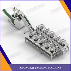 Screw Packing Machine with Ten Bowls Lifting Bucket Conveyor