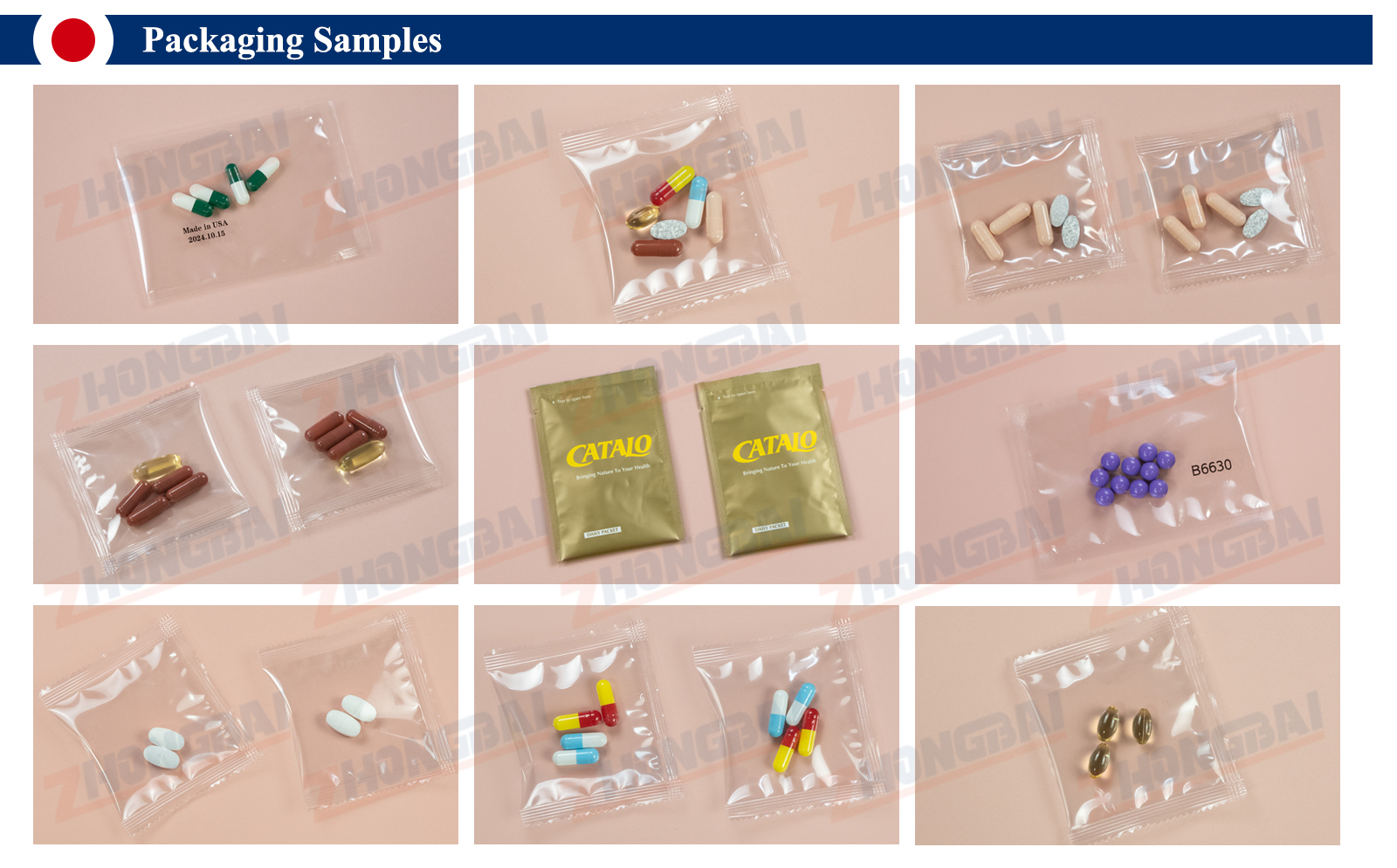 Tablet Sachet Packing Machine
