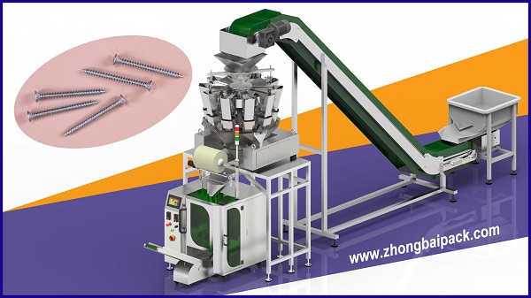 Fastener Weighing Packing Machine with Combination Weigher