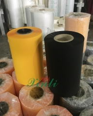 Pure white soft touch thermal film for high end cosmetic package