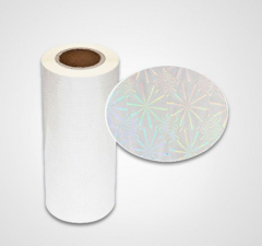 transparent/Metallized Thermal Laser Holographic Laminating Film used for gift boxes