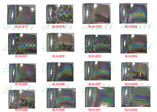 Bopp holographic film gift wrapping film gift wrapping material  cellophane-Jinhua hanma laser packing material co., ltd.