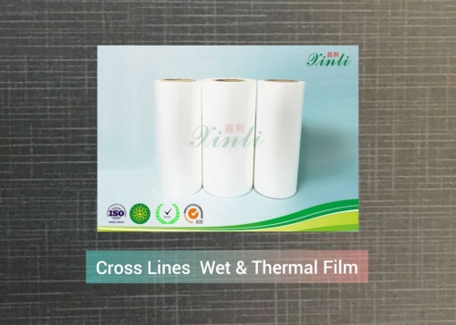 Cross Line Wet & Thermal lamination film for photo album