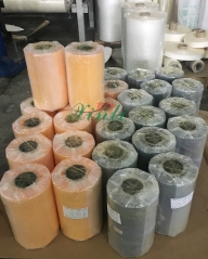 BOPP Plastic Material Soft Touch Film , Packaging Roll Laminating Film