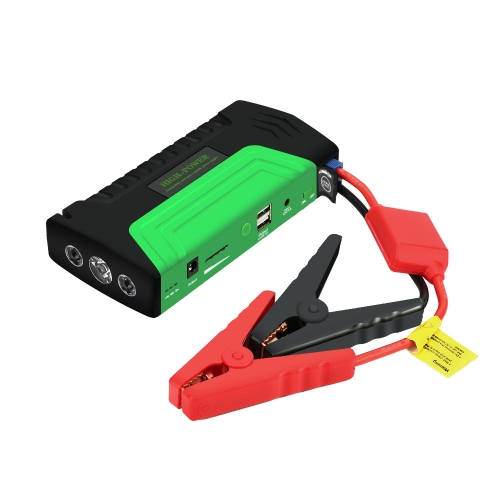 GKFLY Emergency Starting Device Petrol 12V Car Jump Starter Portable 600A Car Charger For Car Battery Booster Buster LED