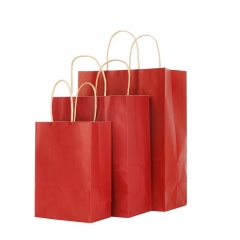 with Handles And Logo Sos Bag for Supermarket Delivery Kraft Black Paper Bags