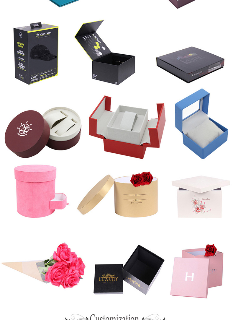 Tall Box with Window Pvc for Cake Packing Paper Wedding Cake Boxes Sri