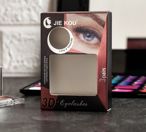 Personalized Square Empty Paper Luxury False Eyelash Packaging Box Custom