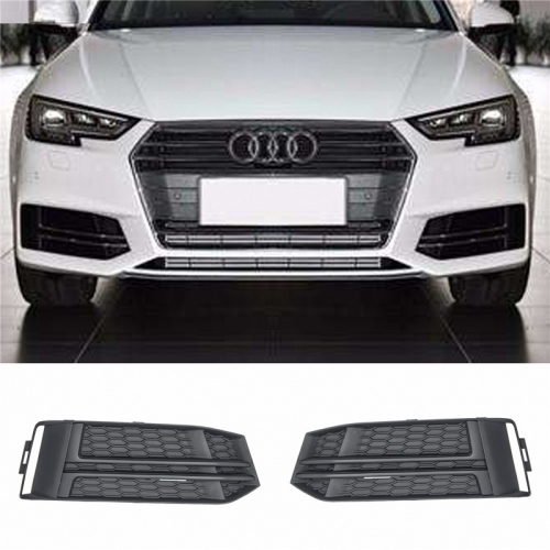 Audi fog light grill A4 B9 Limo Avant S Line black