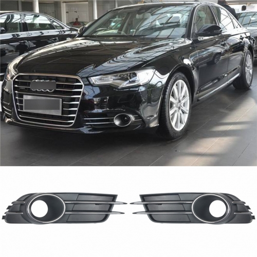 Audi Gitter A6 C7 11-14 chrom schwarz