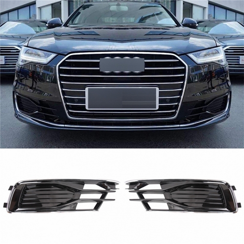 Audi Gitter A6 C7 14-18 glanz schwarz