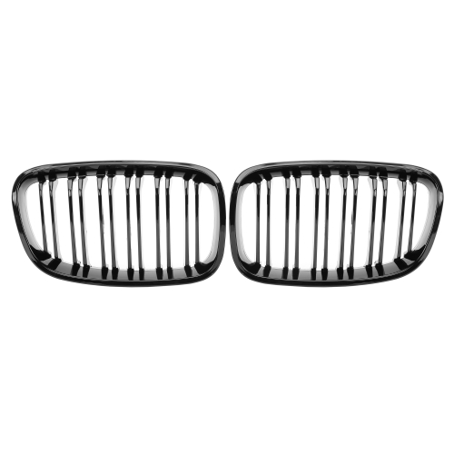 BMW 1er F20 F21 10-15 kidney grill glossy black Dual Slat