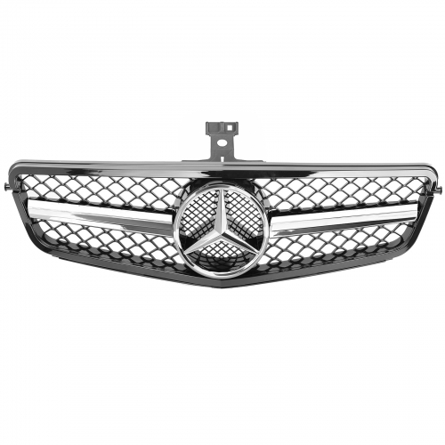 Mercedes AMG Look Grill W204 S204 Limo kombi glossy black