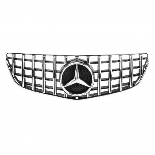 Mercedes GT Look Grill E-Klasse W207 C207 A207 glanz chrom 13-16