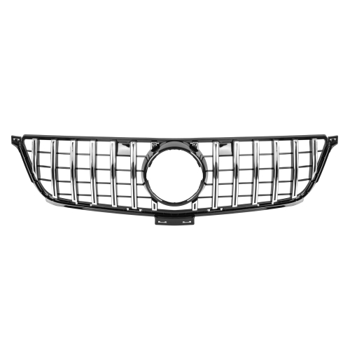 für Mercedes GT LOOK Grill M-KLASSE W166 GLANZ CHROM Kühlergrill Frontgrill