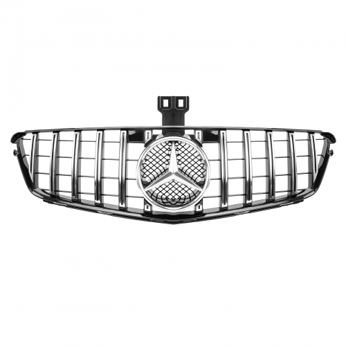 Mercedes GT Look Grill W204 S204 glanz chrom