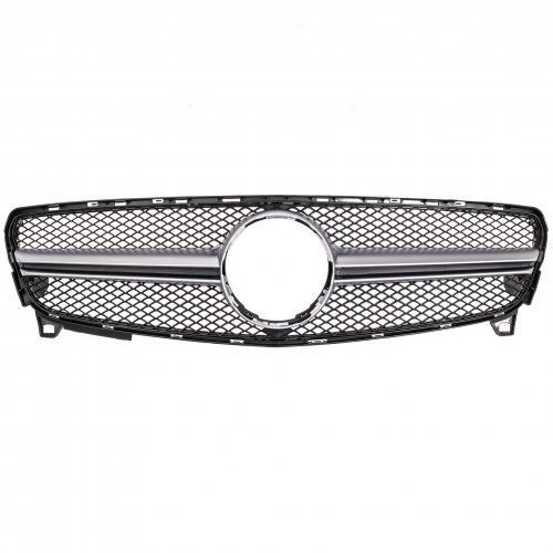 Mercedes AMG Look Grill A-CLASS W176 15-19 glossy chrom