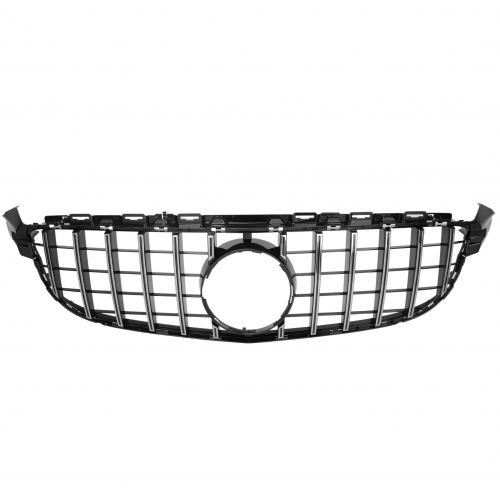 Mercedes GT Look Grill W205 S205 C63 AMG 15-18 glossy chrom