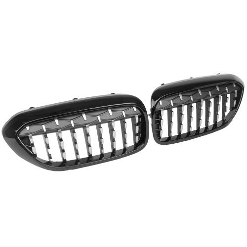 BMW 5er G30 G31 Nieren Grill DIAMOND OPTIK Exclusiv chrom schwarz