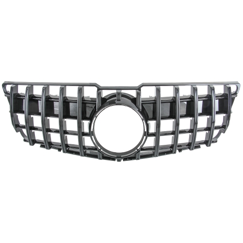 für Mercedes GT LOOK Grill GLK W204 X204 bis 07.2012 GLANZ SCHWARZ Kühlergrill