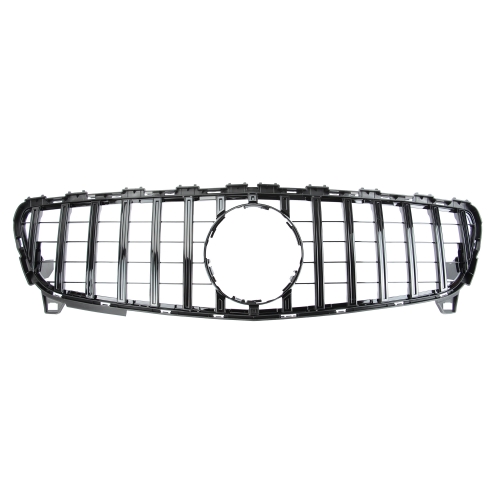 Mercedes GT Look Grill A-CLASS W176 15-19 glossy black