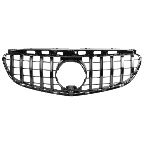 Mercedes GT Look Grill E-CLASS W212 S212 glossy black 13-16