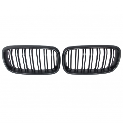 BMW X5 F15 X6 F16 13-18 kidney grill matt black Dual Slat