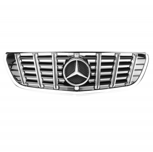Mercedes AMG Look Grill VITO W447 glossy chrom black