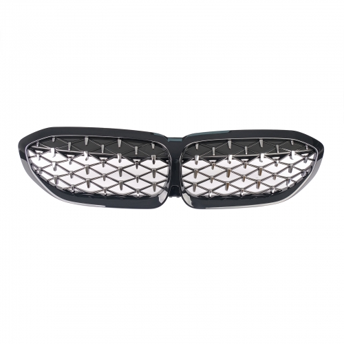 BMW 3er G20 G21 Nieren grill diamant look glanz schwarz Einzelsteg