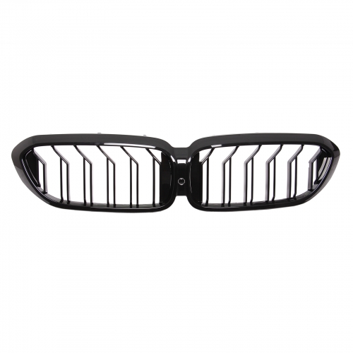 RADIATOR GRILLE FACELIFT OPTIC KIDNEY GRILL FITS BMW G30 17-20 GLOSS BLACK