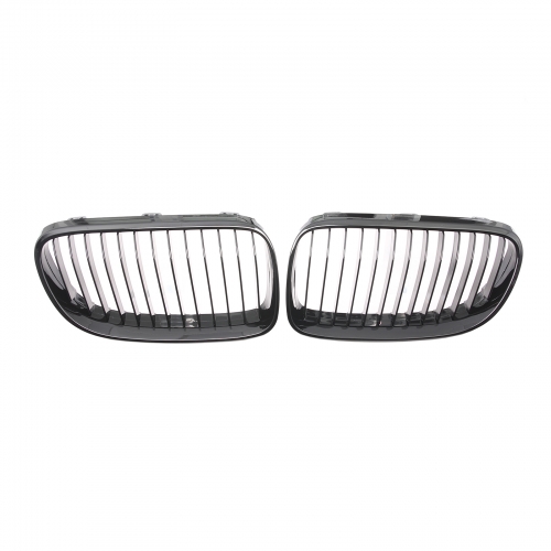 RADIATOR GRILLE INDIVIDUAL KIDNEYS SUITABLE FOR BMW 3 Series E92 E93 05-10 GLOSS BLACK