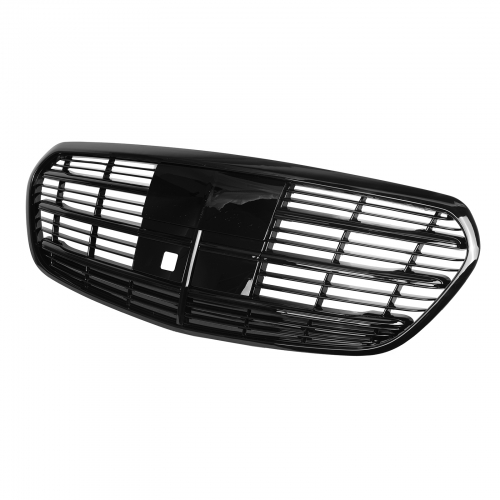 KÜHLERGRILL FRONTGRILL PASSEND FÜR MERCEDES S KLASSE W223 GLÄNZEND SCHWARZ