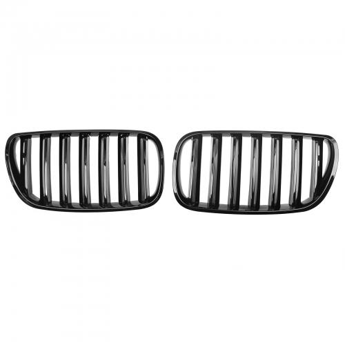 BMW X3 E83 kidney grill glossy black single Slat