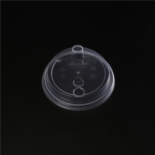 Custom printed High Transparency Plastic (PP) Takeaway Cup With Lid - PP Cup for Drinking Desert Smoothie Beverage Beer Tea