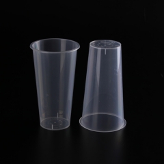 Chinese professional wholesale water ps transparent disposable cheap plastic long drink cups