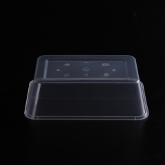 wholesale disposable compartment bento lunch boxes plastic food container with lid