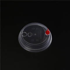 Custom printed High Transparency Plastic (PP) Takeaway Cup With Lid - PP Cup for Drinking Desert Smoothie Beverage Beer Tea