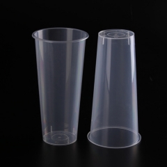 来自中国的批发透明塑料PP茶杯供应商