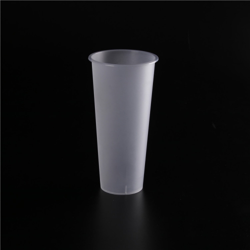 580ml派对一次性奶茶塑料水果杯加厚透明冷热饮杯