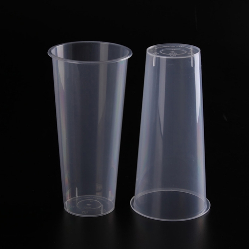 Disposable clear PP plastic tea cups