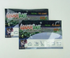 Custom Printed Soft Plastic Bait Bags