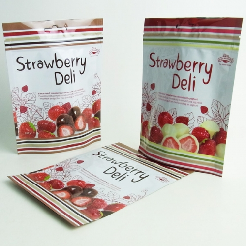 Hot sale Stand up sealable food bags with ziplock