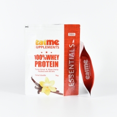 Whey protein powder bag