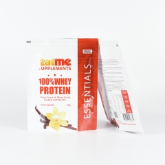 Whey protein powder bag