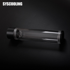 Syscooling large water tank 190*60mm cyllindrical transparent ART19 white & black