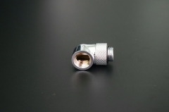 Syscooling hard tube connector G1/4 screw thread 90 degree elbow