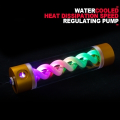 Syscooling ART32 water cooling coolant resrvoir transparent T virus reservoir with RGB light