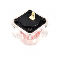 Syscooling RGB lights support Water flow meter for PC water cooling system